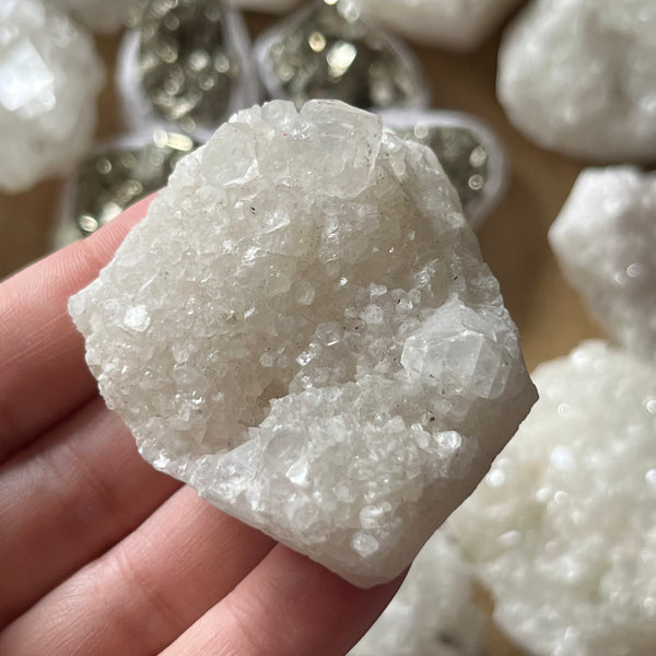 apophyllite cluster for meditation and anxiety