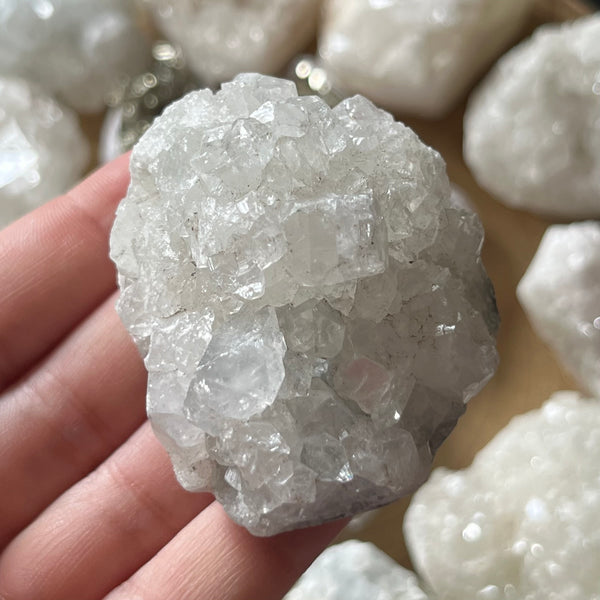 apophyllite cluster for meditation and anxiety
