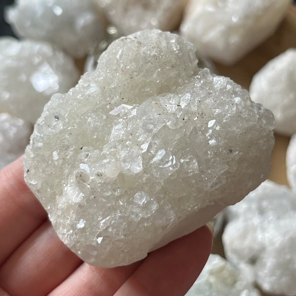 apophyllite cluster for meditation and anxiety