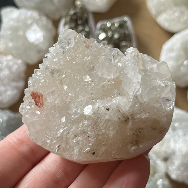 apophyllite cluster for meditation and anxiety