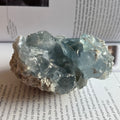 Celestite Cluster - Spiritual Guidance & Mental Clarity 1- 8.2cm x 7cm Crystals
