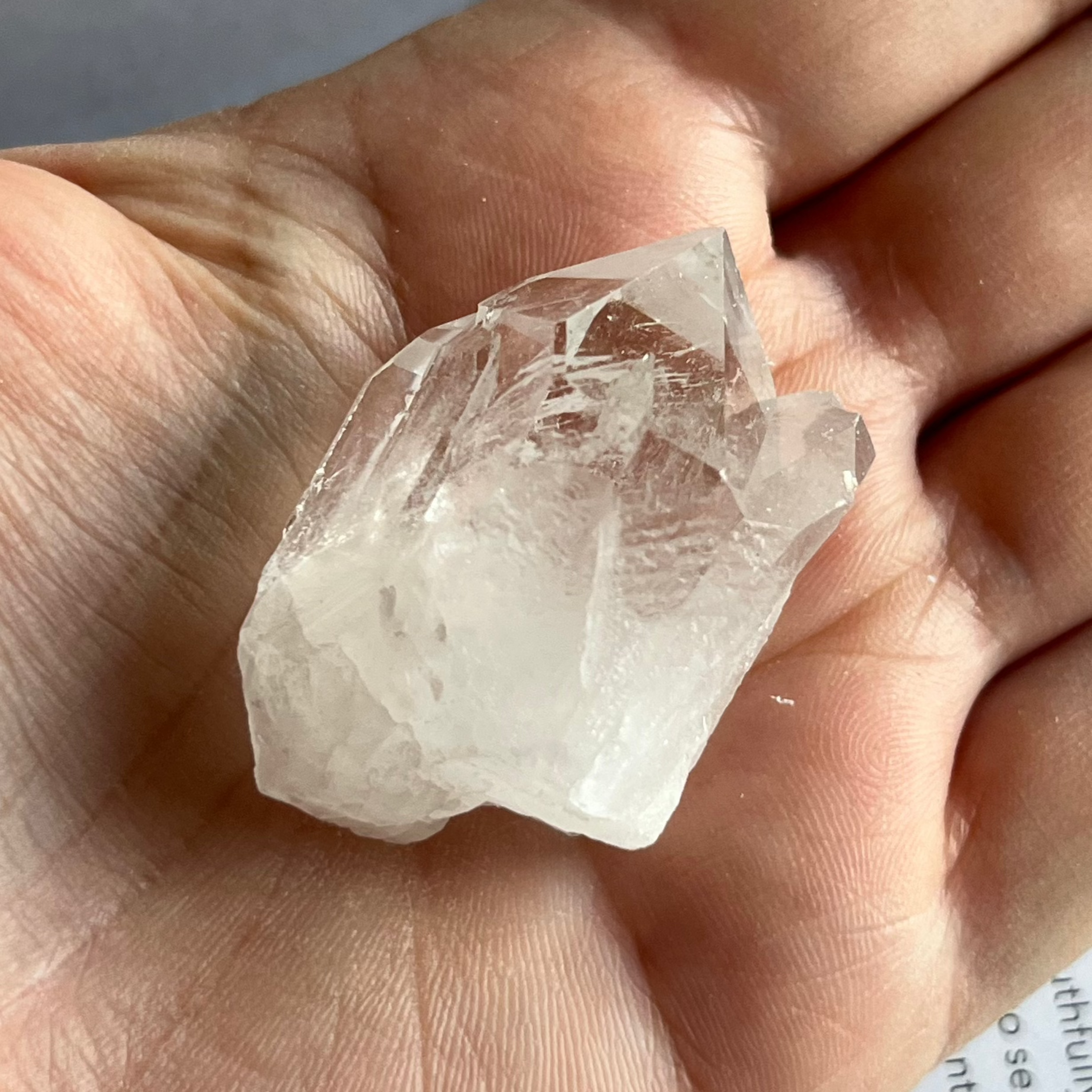 Quartz Cluster - Intuition & Wisdom 4- 2.7cm x 3.8cm Crystals