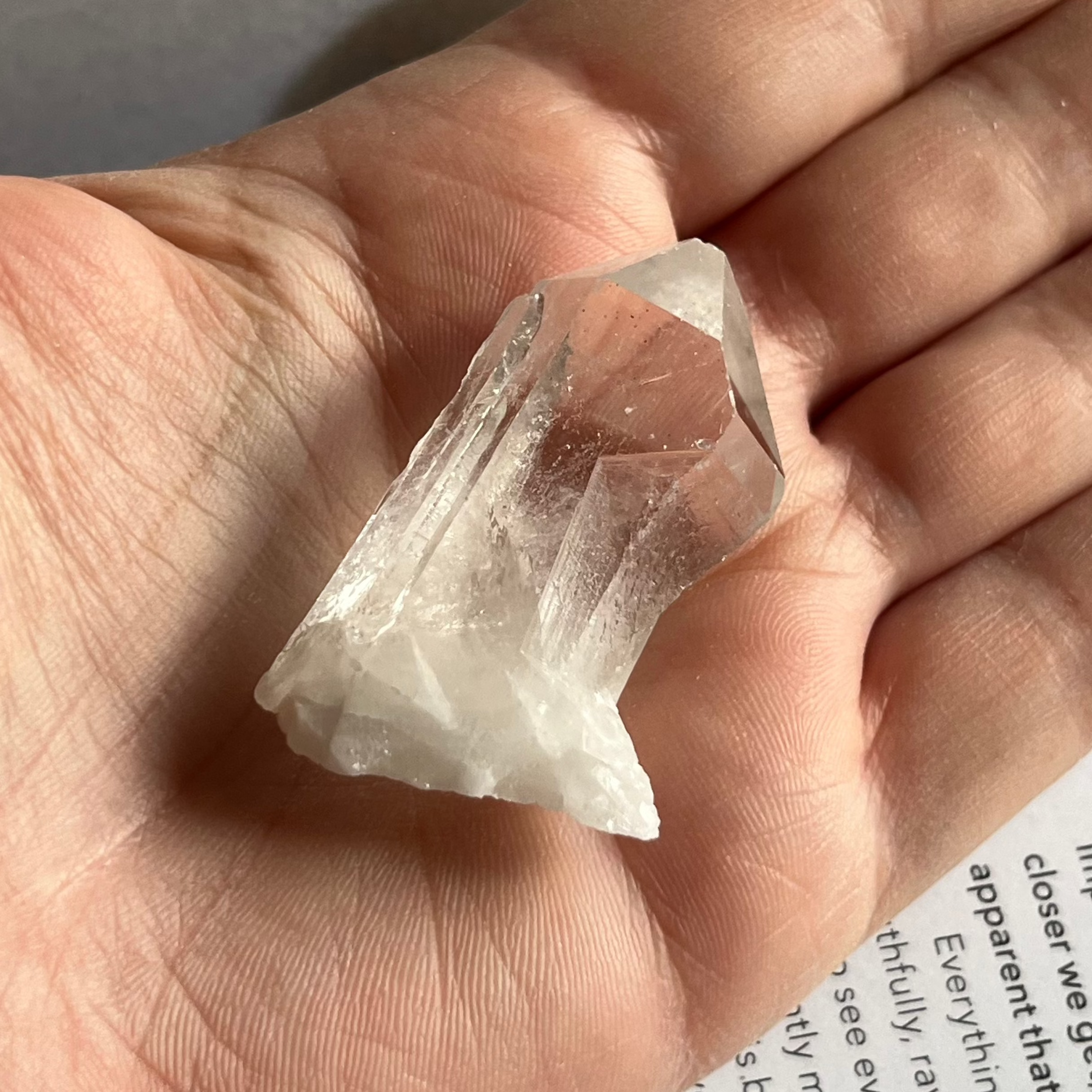 Quartz Cluster - Intuition & Wisdom 9- 4.2cm x 2.5cm Crystals