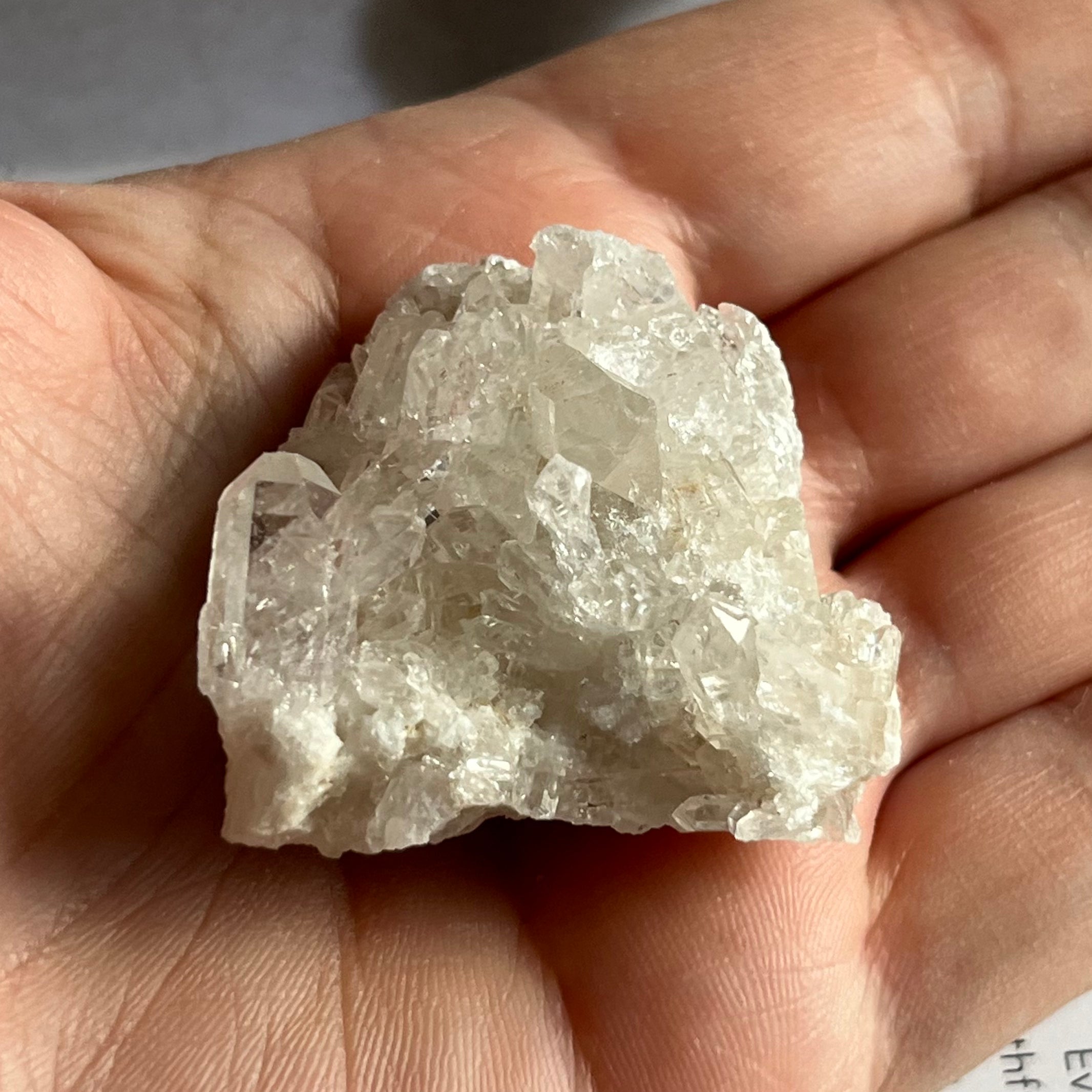 Quartz Cluster - Intuition & Wisdom 2- 3.6cm x 4cm Crystals