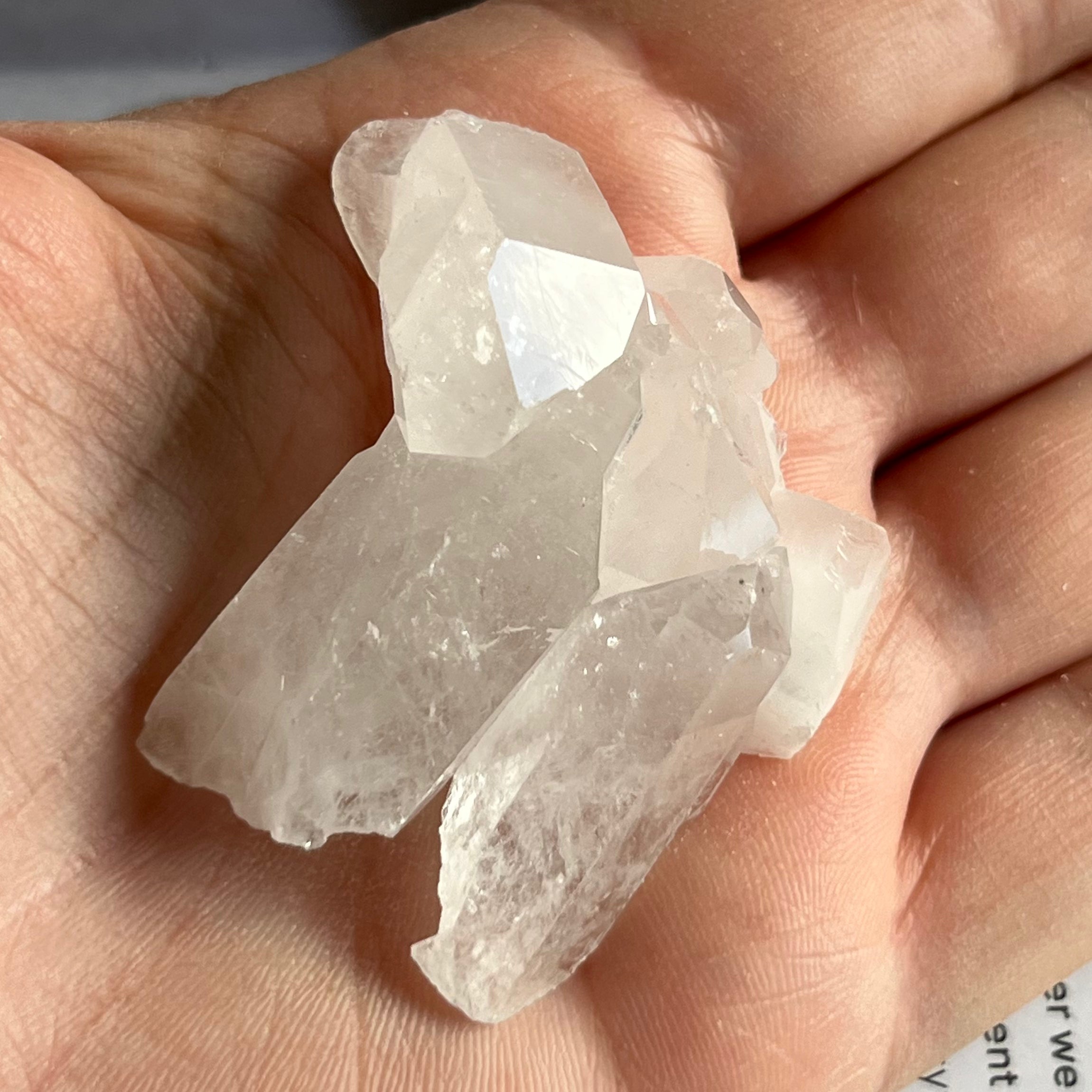 Quartz Cluster - Intuition & Wisdom 5- 3.7cm x 5.2cm Crystals