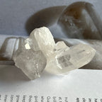 Quartz Cluster - Intuition & Wisdom 2- 5.2cm x 4.2cm Crystals