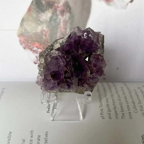 Amethyst Drusy Clusters (Uruguay) - Spirituality & Transmutation