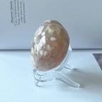 Flower Agate Heart - Creativity & Self-Discovery