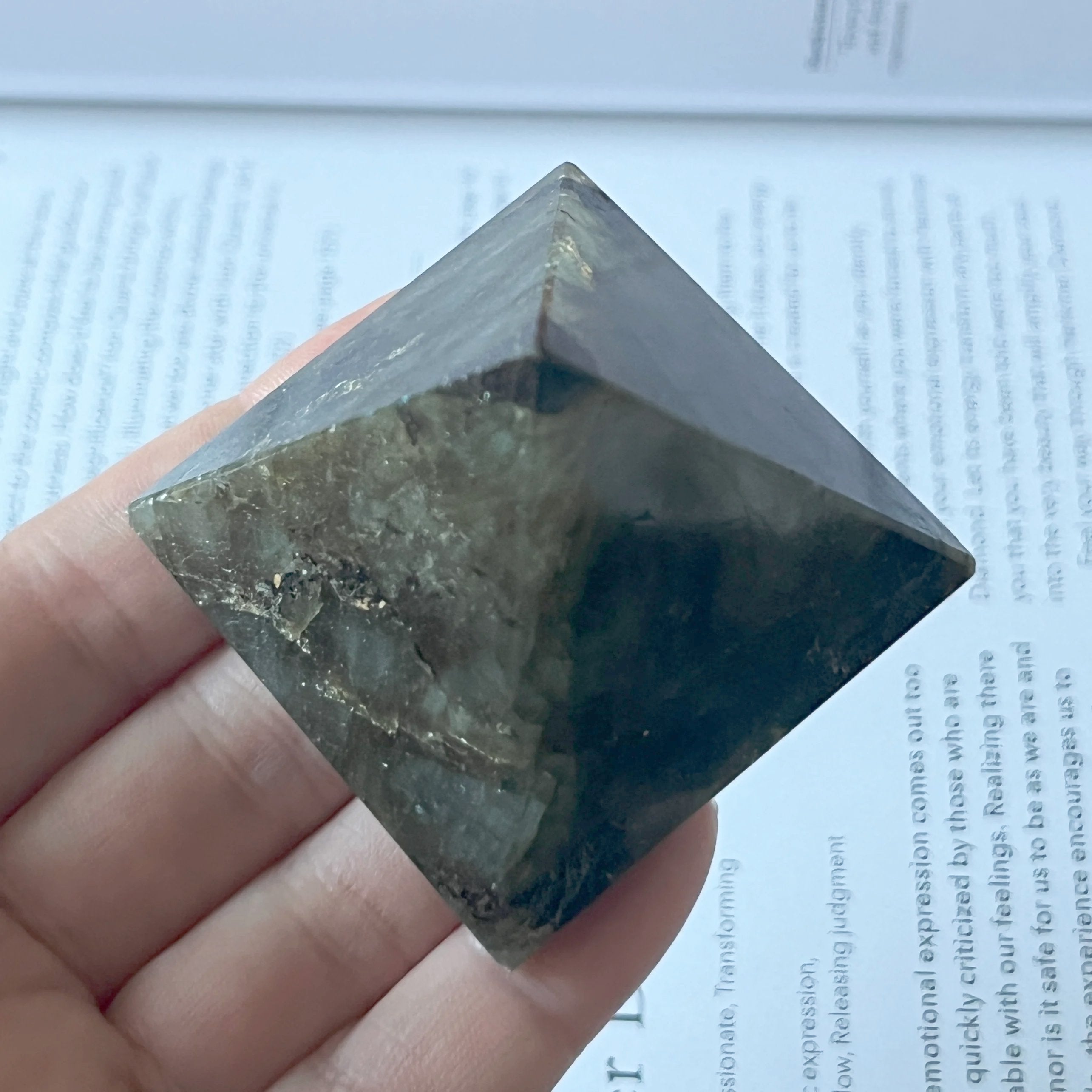 Labradorite Pyramid - Magic & Clairvoyance