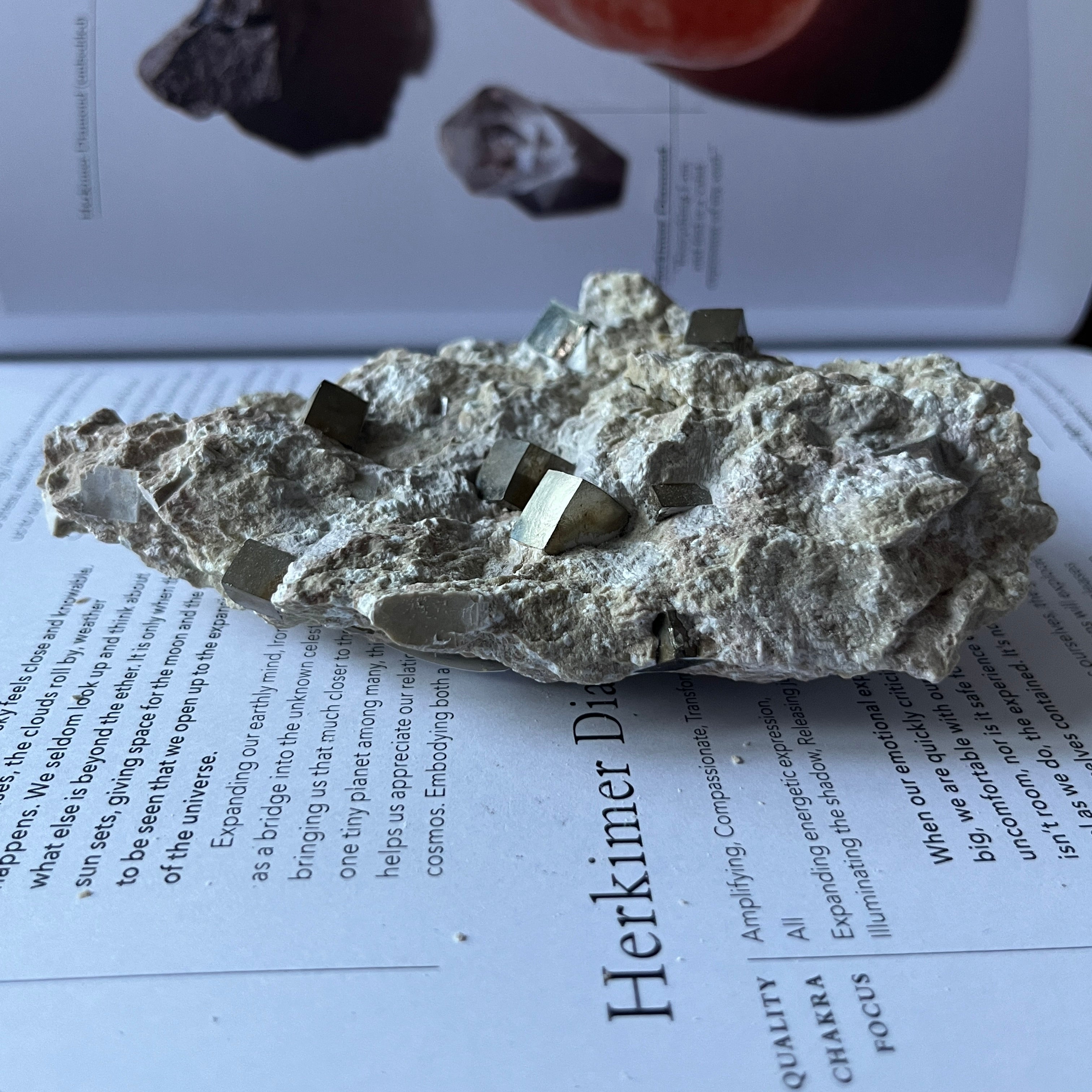 Pyrite Cubes in Matrix - Success & Prosperity