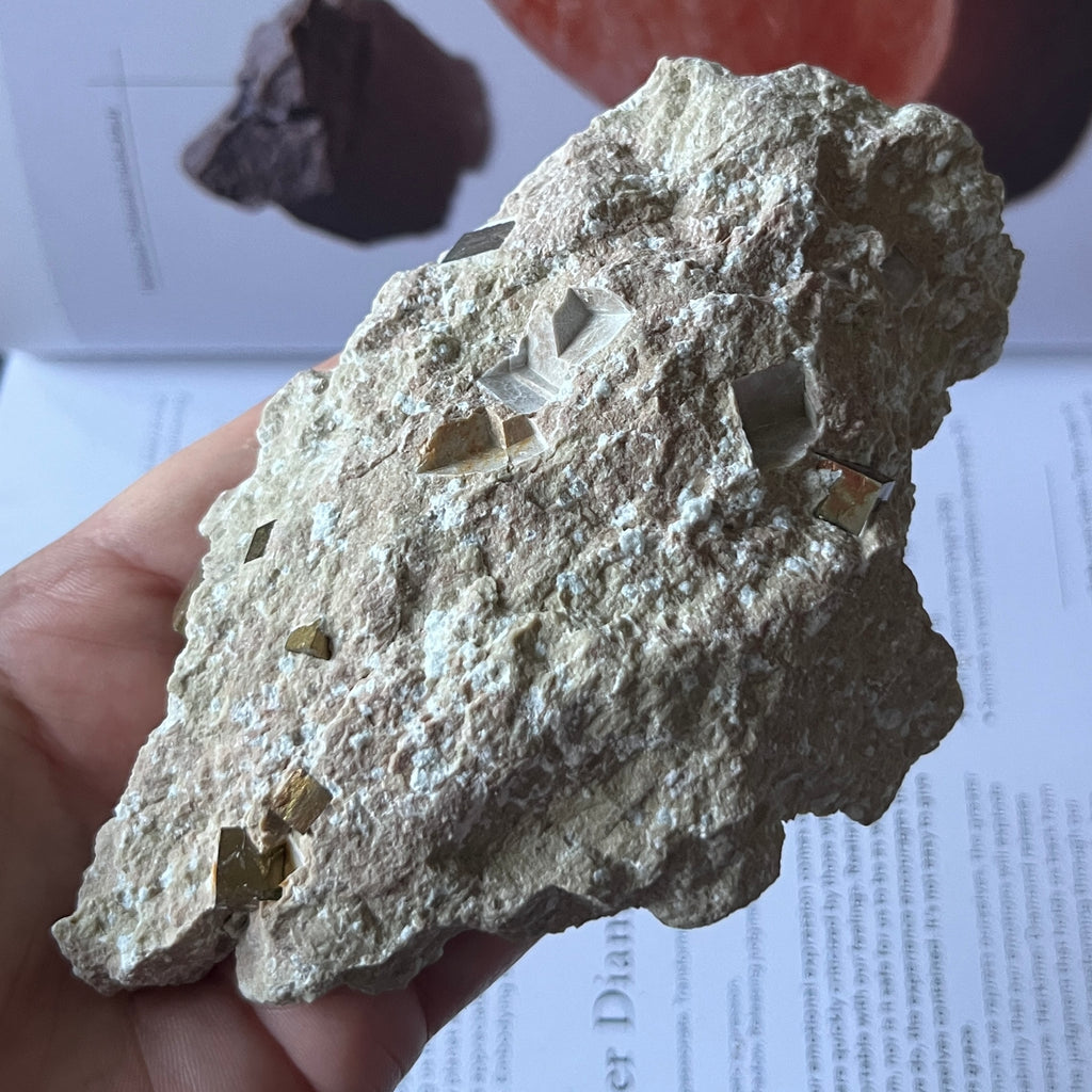 Pyrite Cubes in Matrix - Success & Prosperity