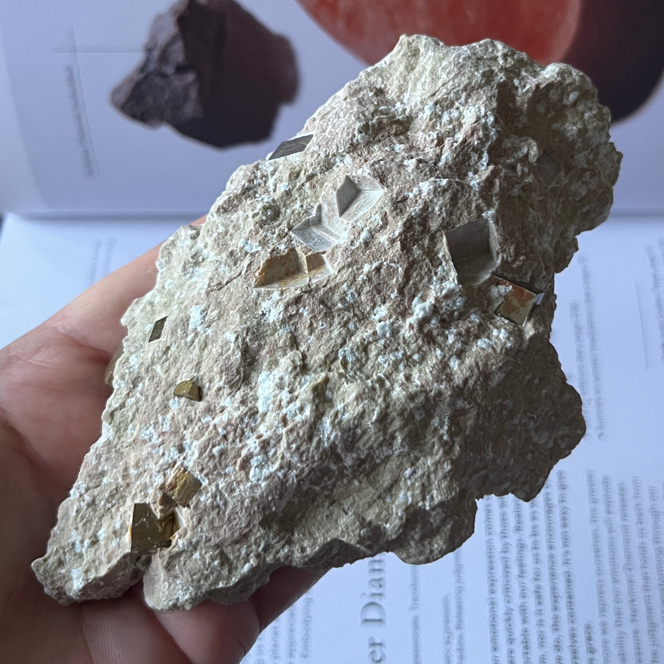 Pyrite Cubes in Matrix - Success & Prosperity