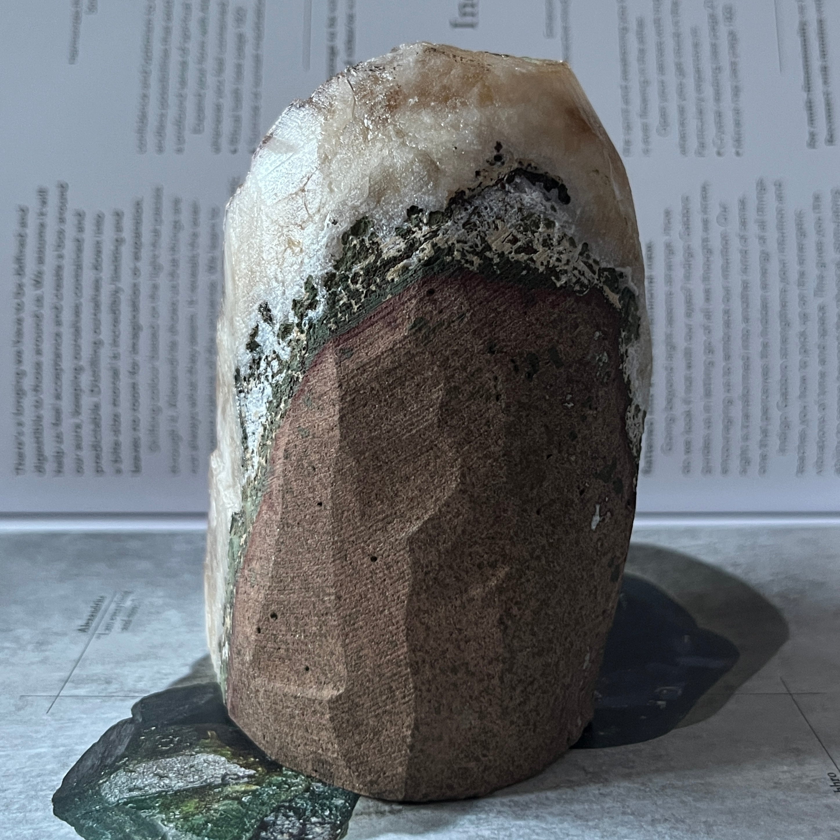 Citrine (Heat Treated) Cut Base - Abundance & Success