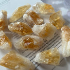 Rough Citrine  (Heat Treated) Chunk - Abundance & Success