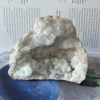 White Quartz Geode (Half) - Intuition & Wisdom