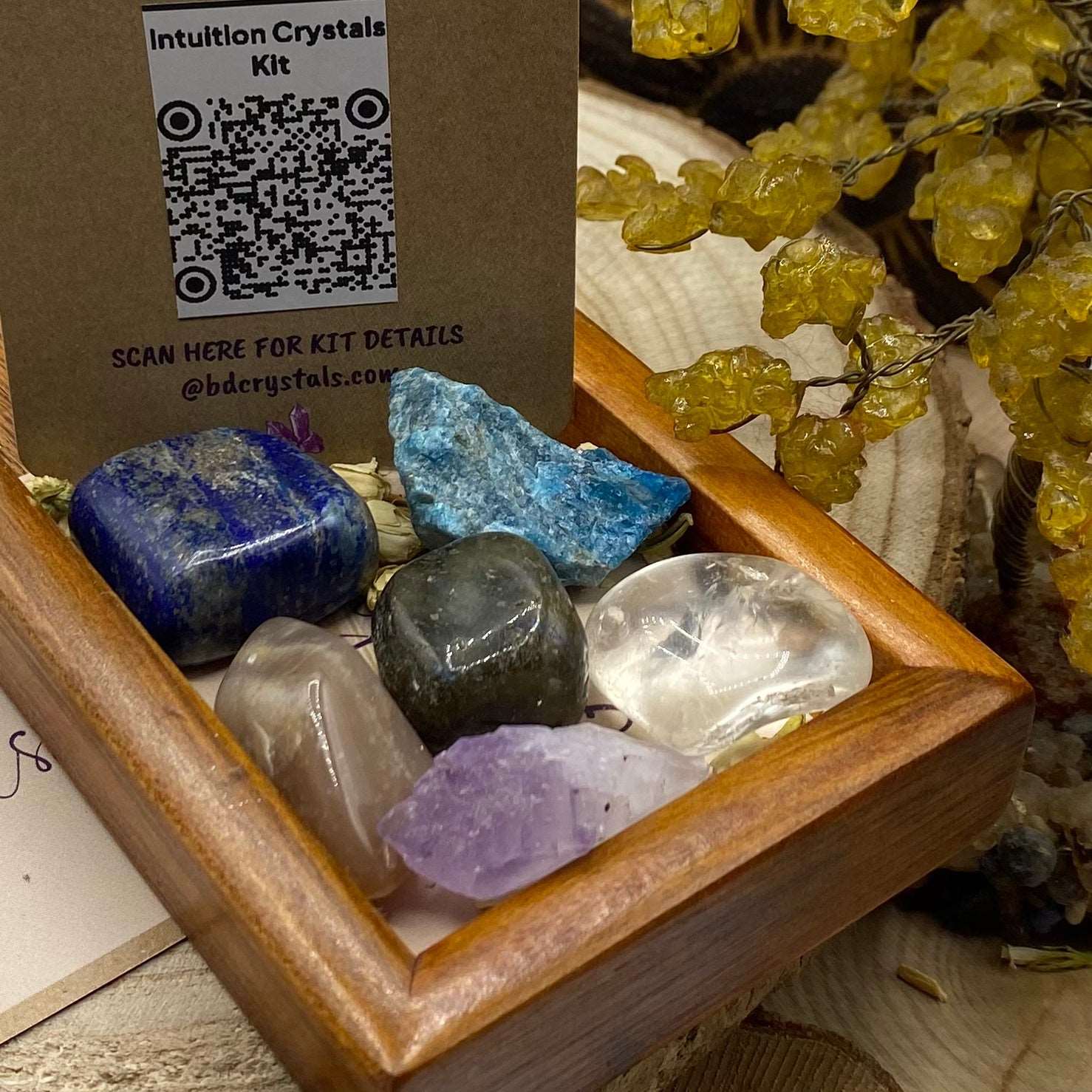 Intuition Crystals Kit Tumblestones Crystals