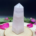 Rose Quartz Obelisk - Universal & Unconditional Love Crystals