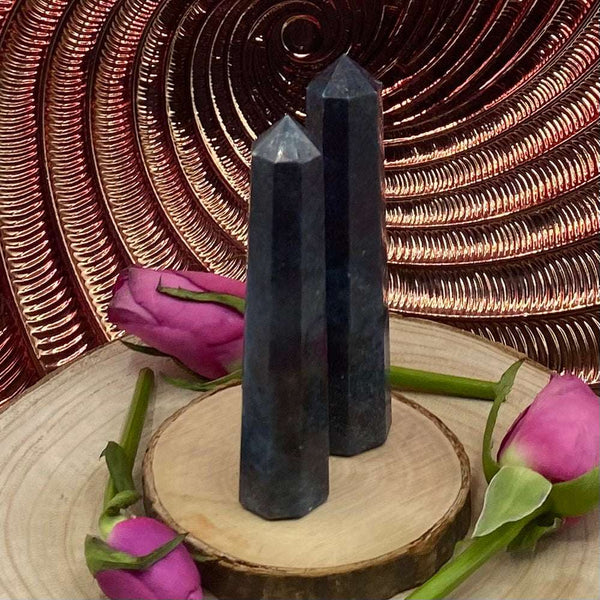 Ruby Kyanite Point - Intuition & Vitality Crystals