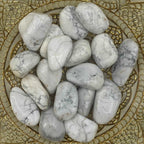 Howlite Tumblestones - Peace & Harmony Crystals
