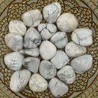Howlite Tumblestones - Peace & Harmony Crystals