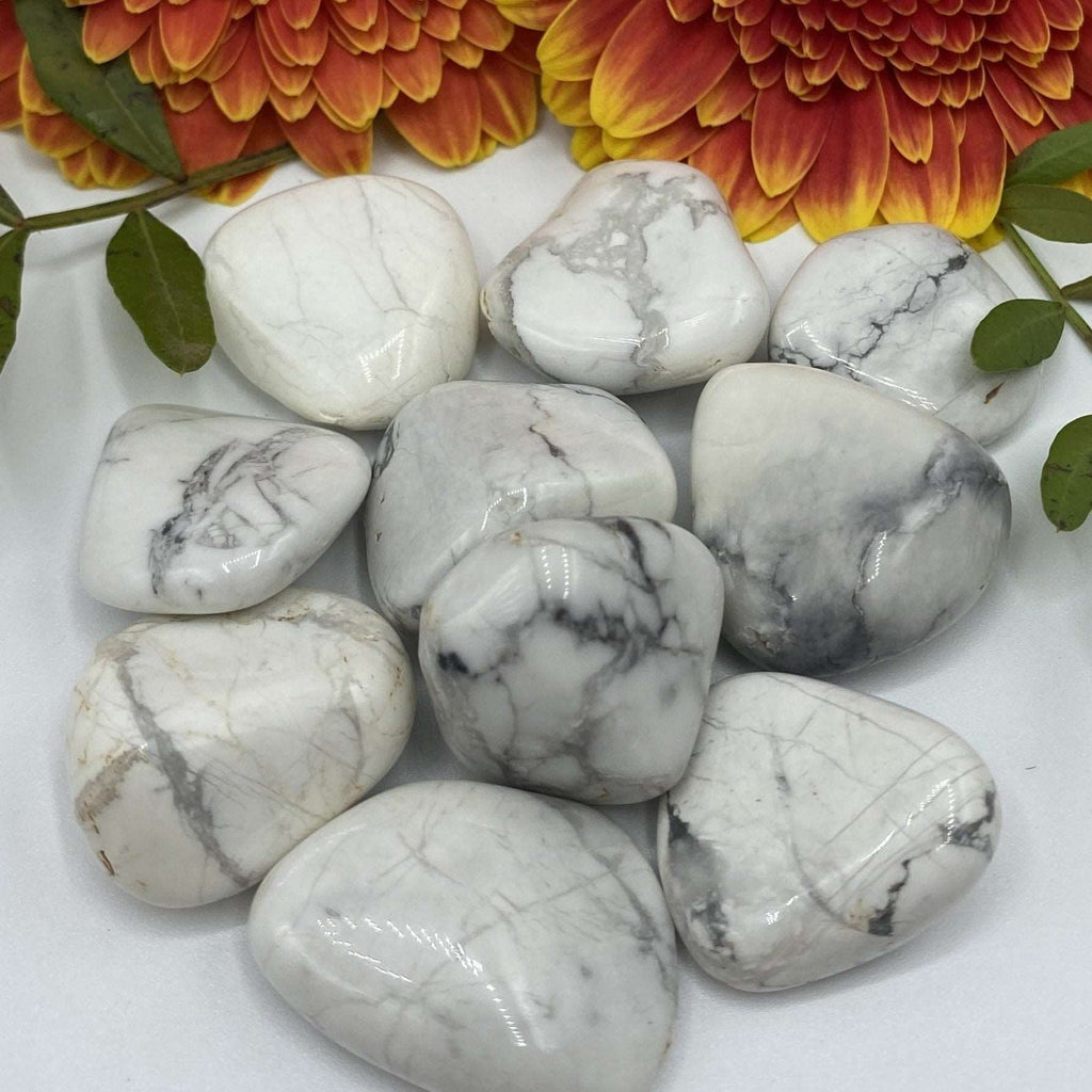 Howlite Tumblestones - Peace & Harmony Small Crystals