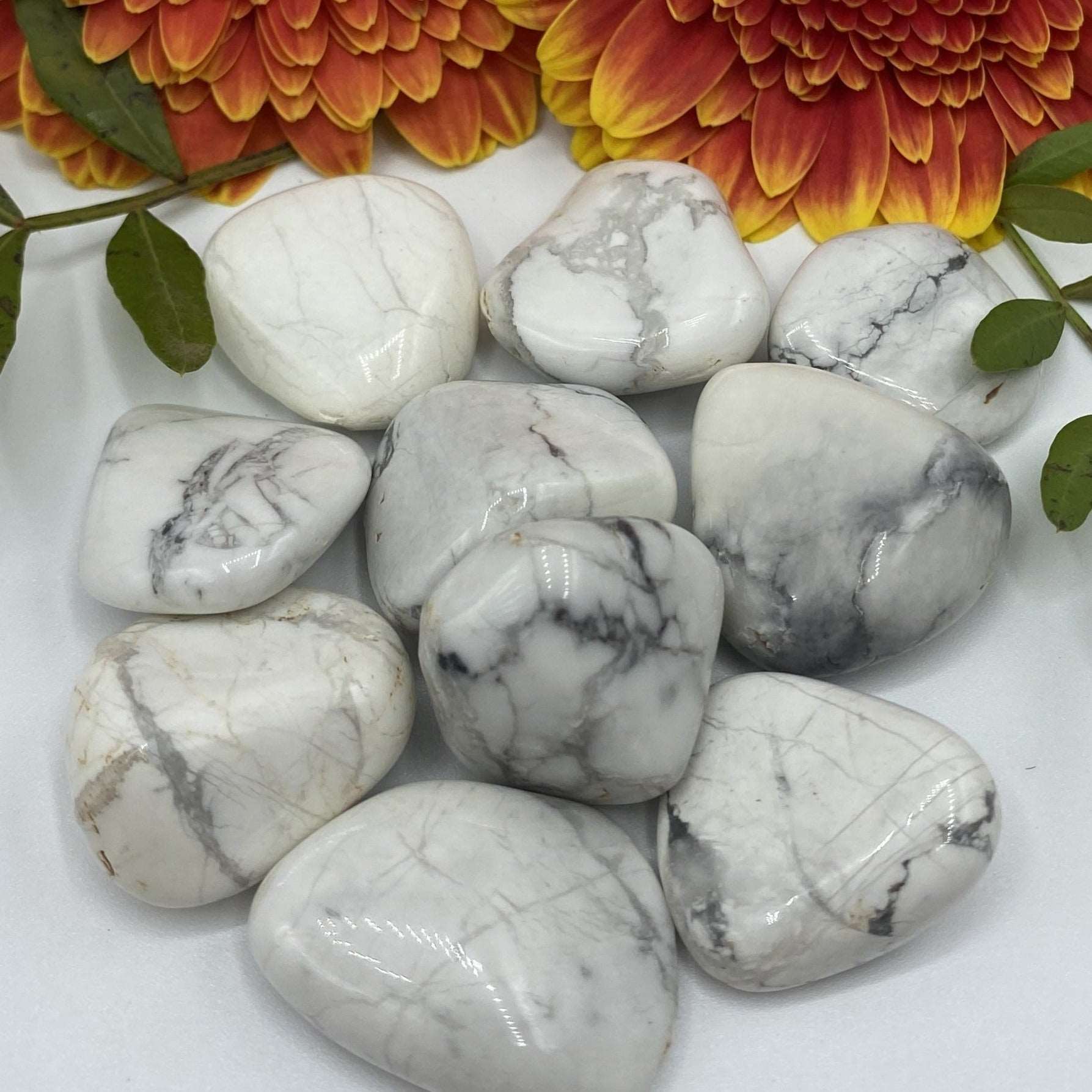 Howlite Tumblestones - Peace & Harmony Small Crystals