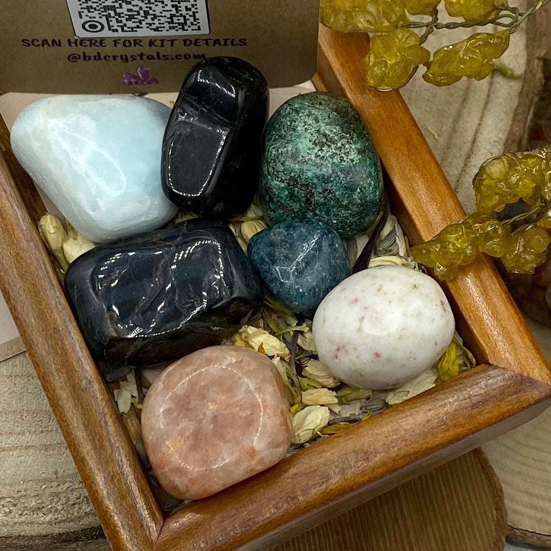 Work Interviews & Public Presentation Crystals Kit Crystals