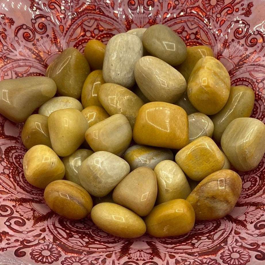 Yellow Aventurine Tumblestones Crystals