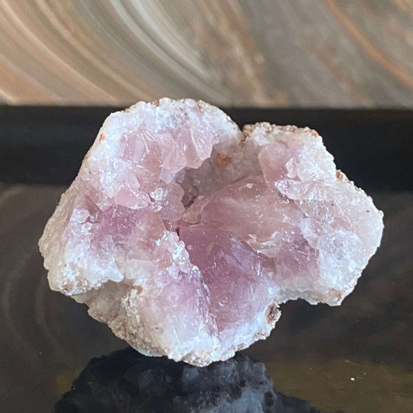 Pink Amethyst Clusters - Emotional Healing & Wisdom 1 - 4.4cm x 3.6cm Crystals