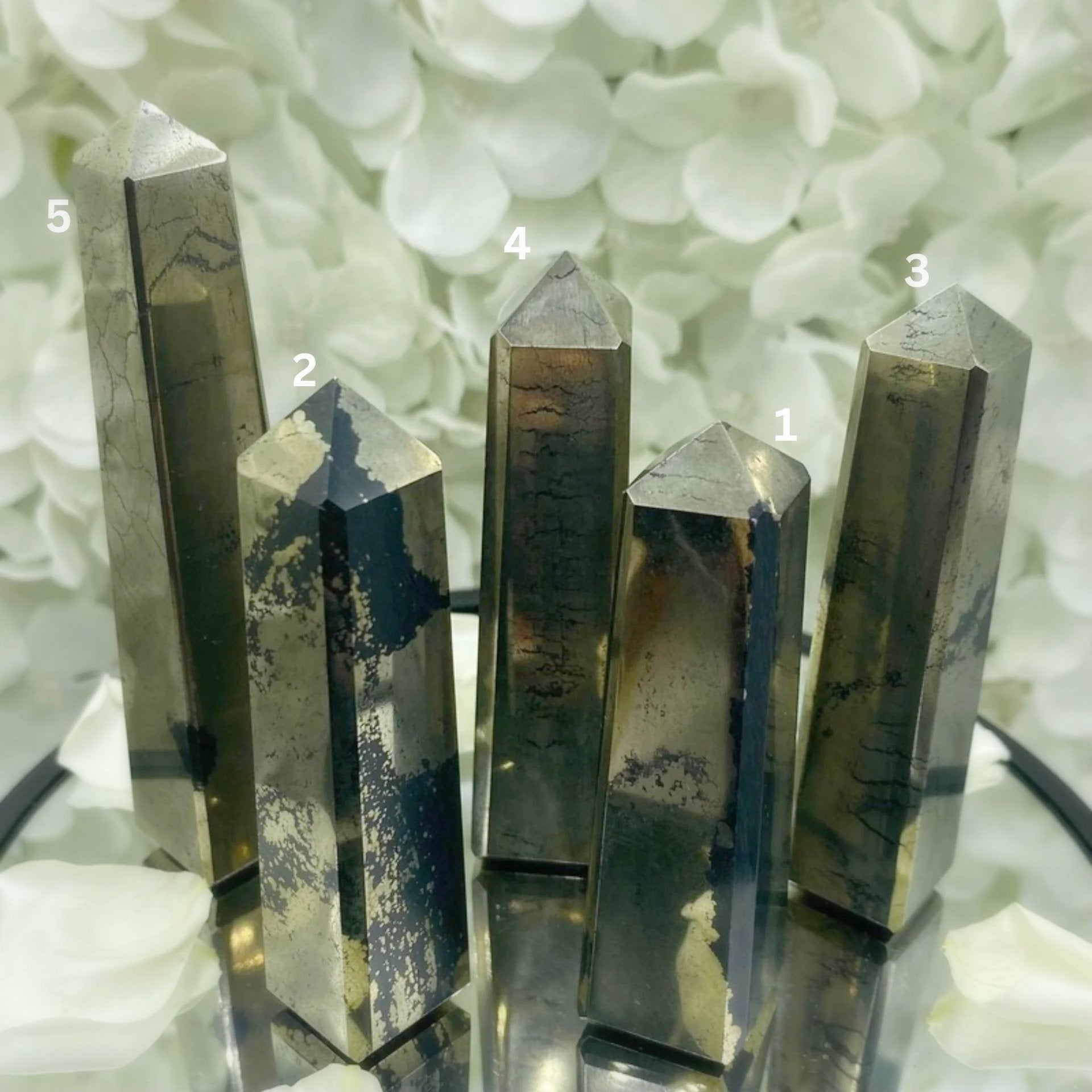 Healers Gold Obelisk Crystals