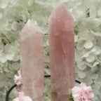 Rose Quartz Tower - Universal & Unconditional Love Crystals