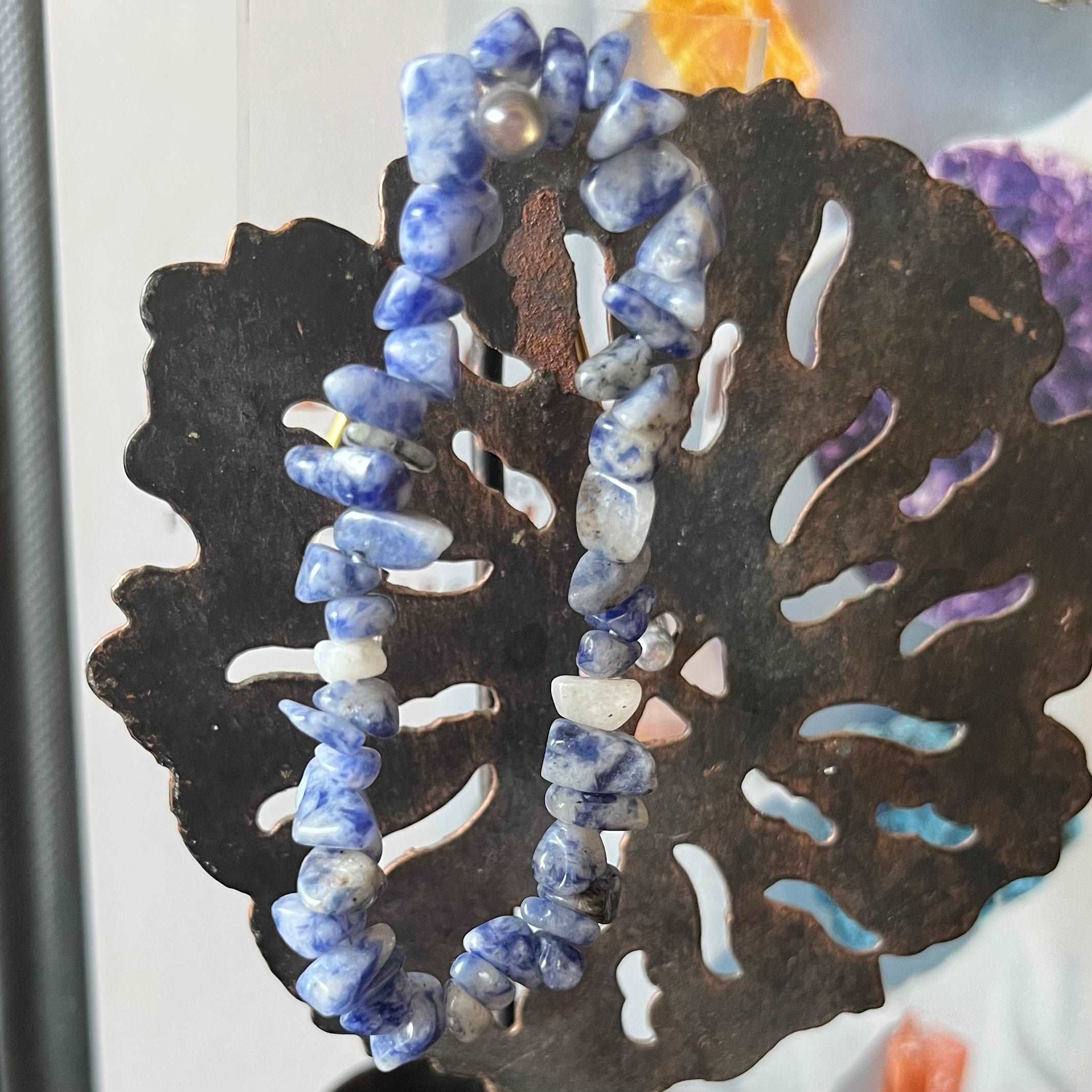 Crystal Chip Bracelets Sodalite Crystals
