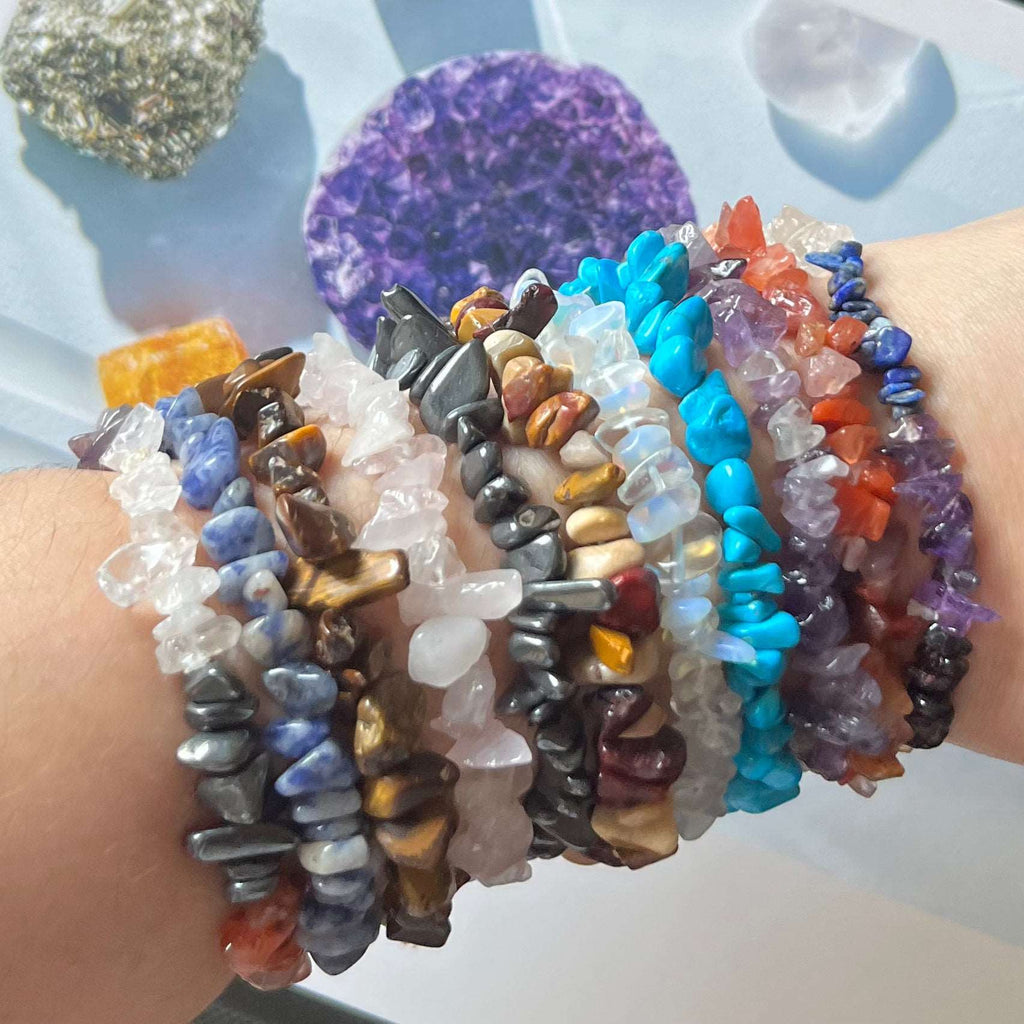 Crystal Chip Bracelets Crystals