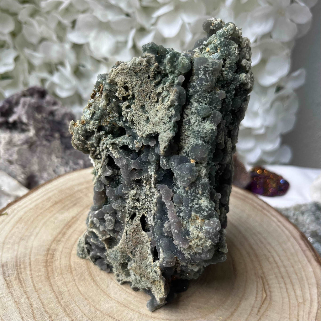 Grape Agate Cluster Crystals