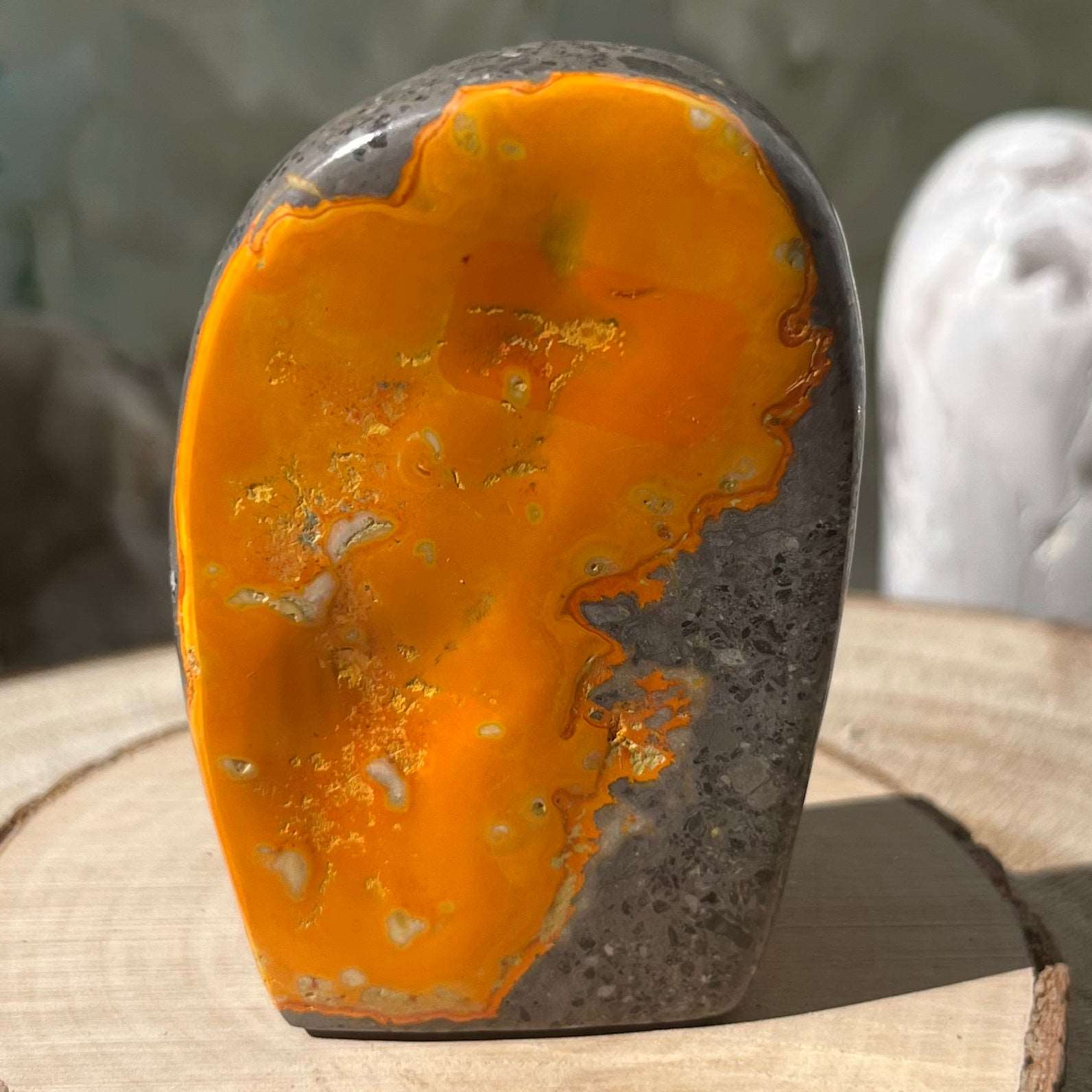 Bumblebee Jasper Freeform Crystals