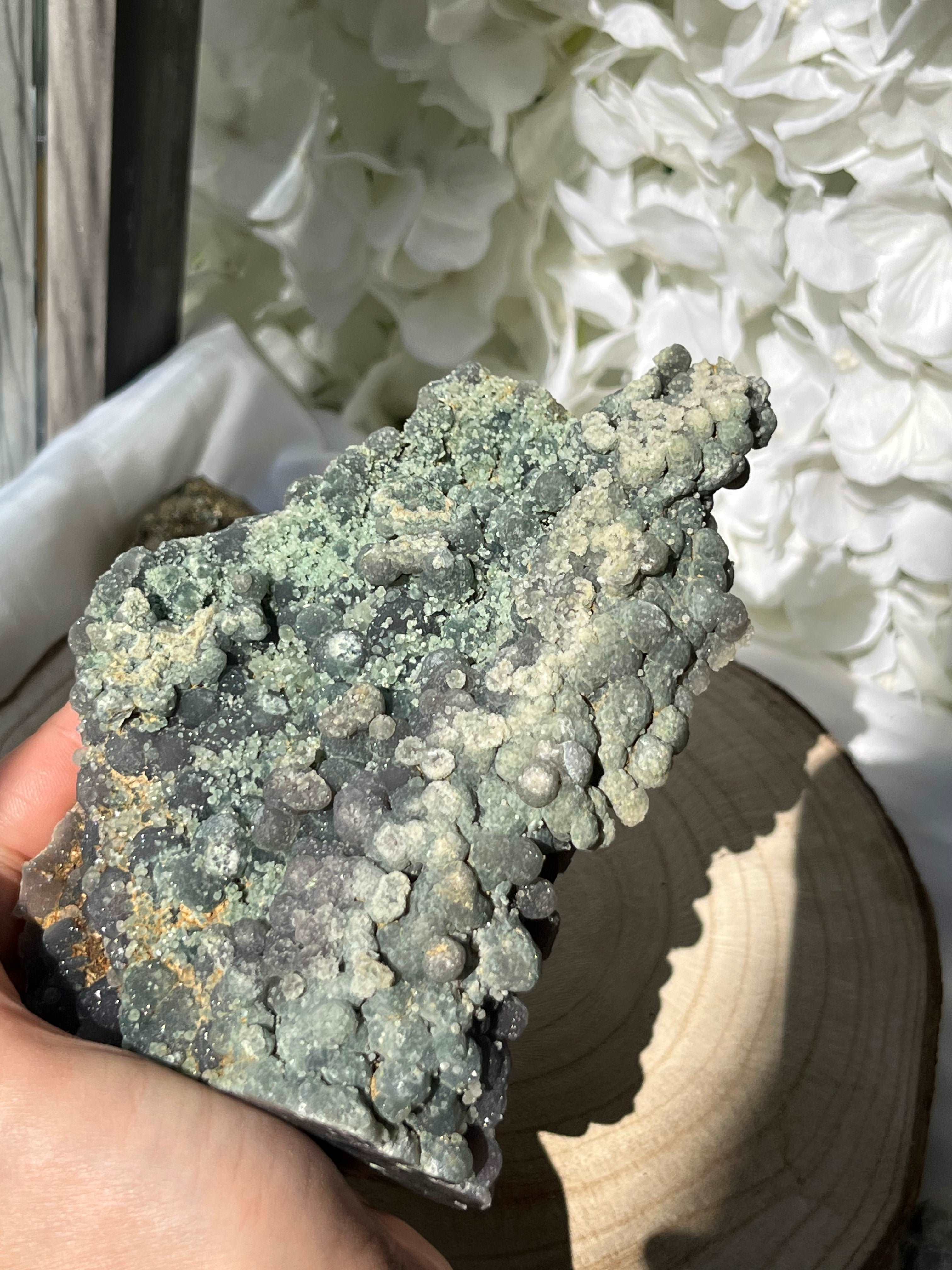 Grape Agate Cluster Crystals