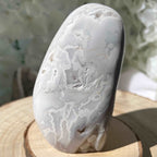Druzy Snow Agate Freeform Crystals
