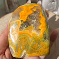 Bumblebee Jasper Freeform 8.4cm x 6.5cm Crystals
