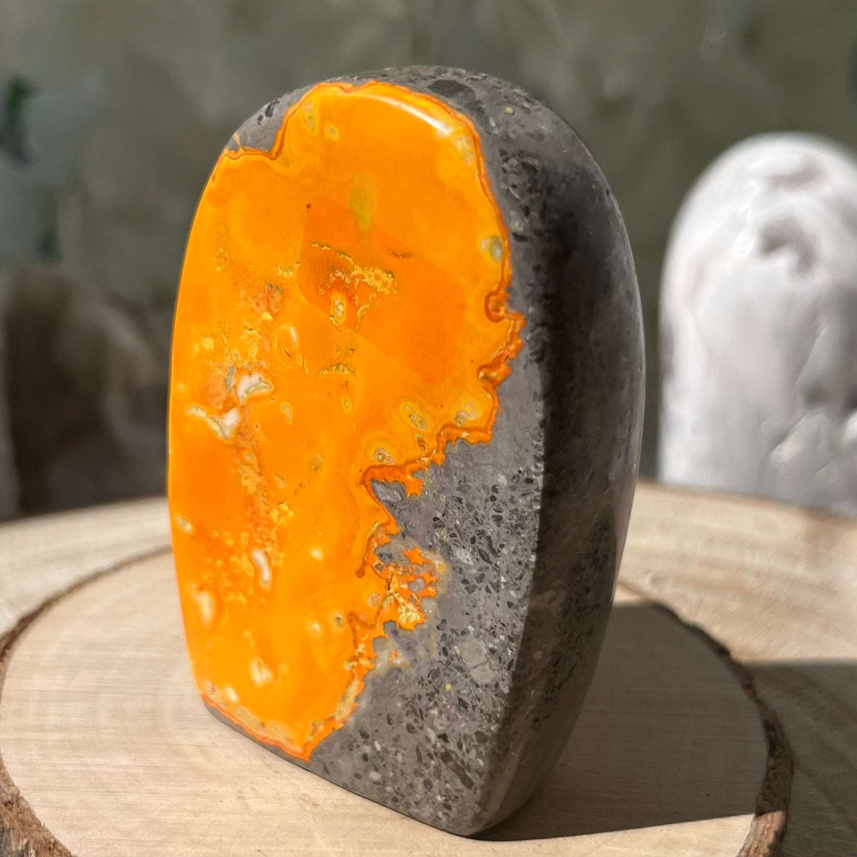 Bumblebee Jasper Freeform Crystals
