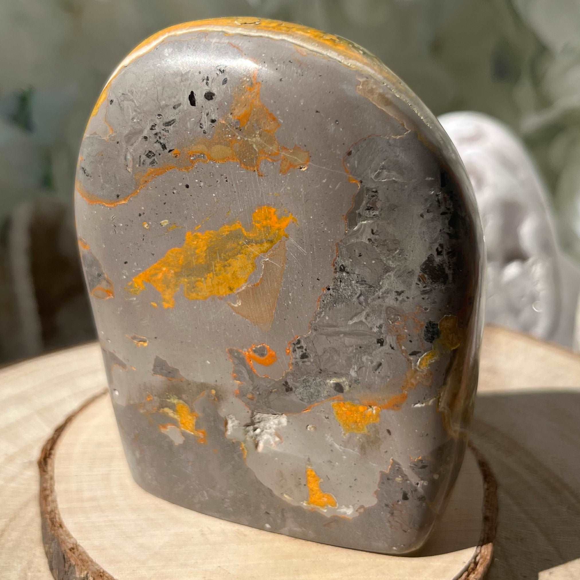 Bumblebee Jasper Freeform Crystals