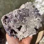 Grape Agate Cluster Crystals