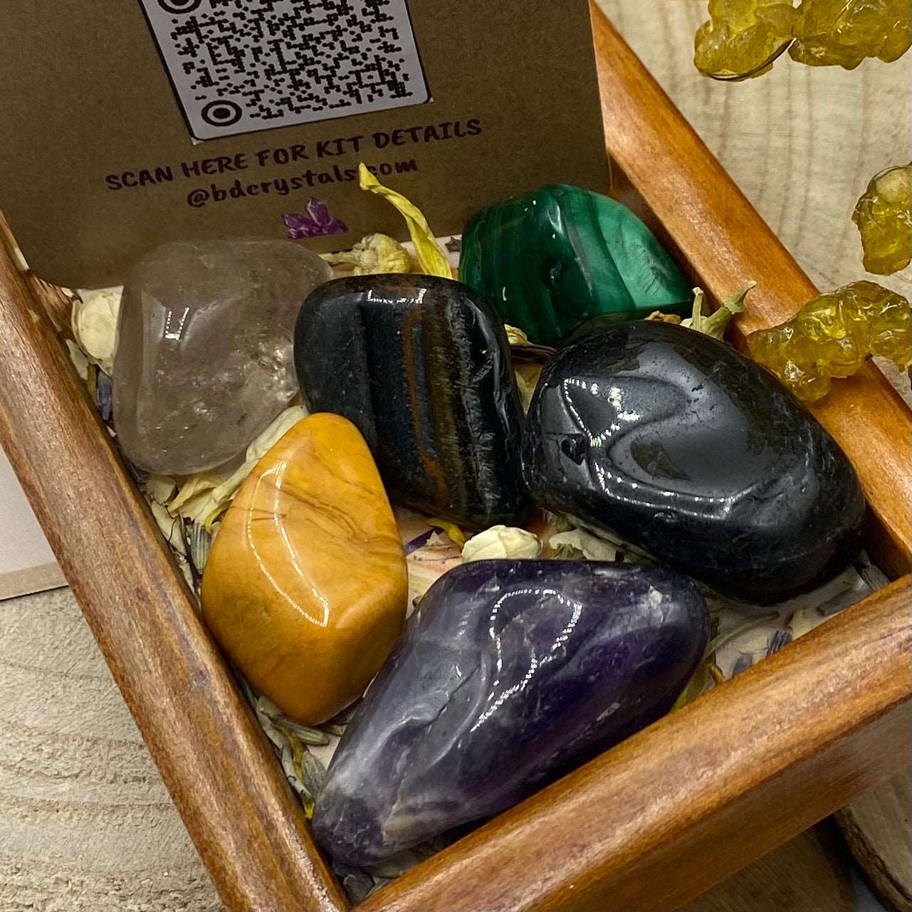 Energy Protection Crystals Kit Crystals