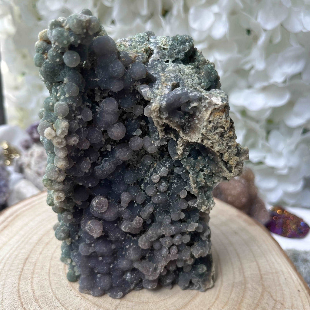 Grape Agate Cluster Crystals