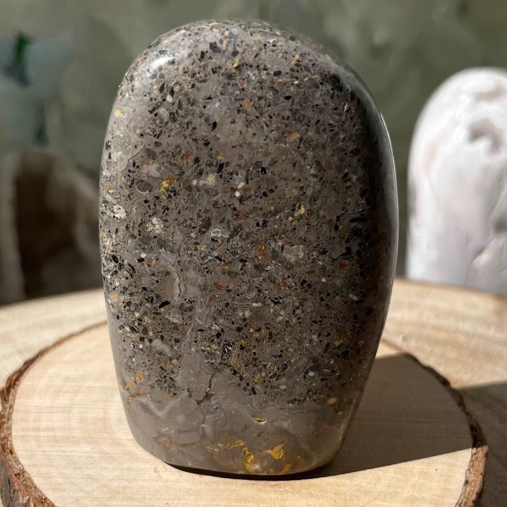 Bumblebee Jasper Freeform Crystals