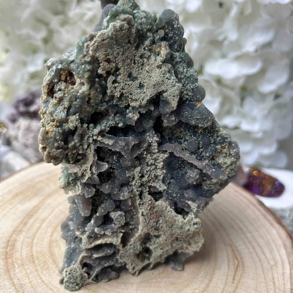 Grape Agate Cluster Crystals