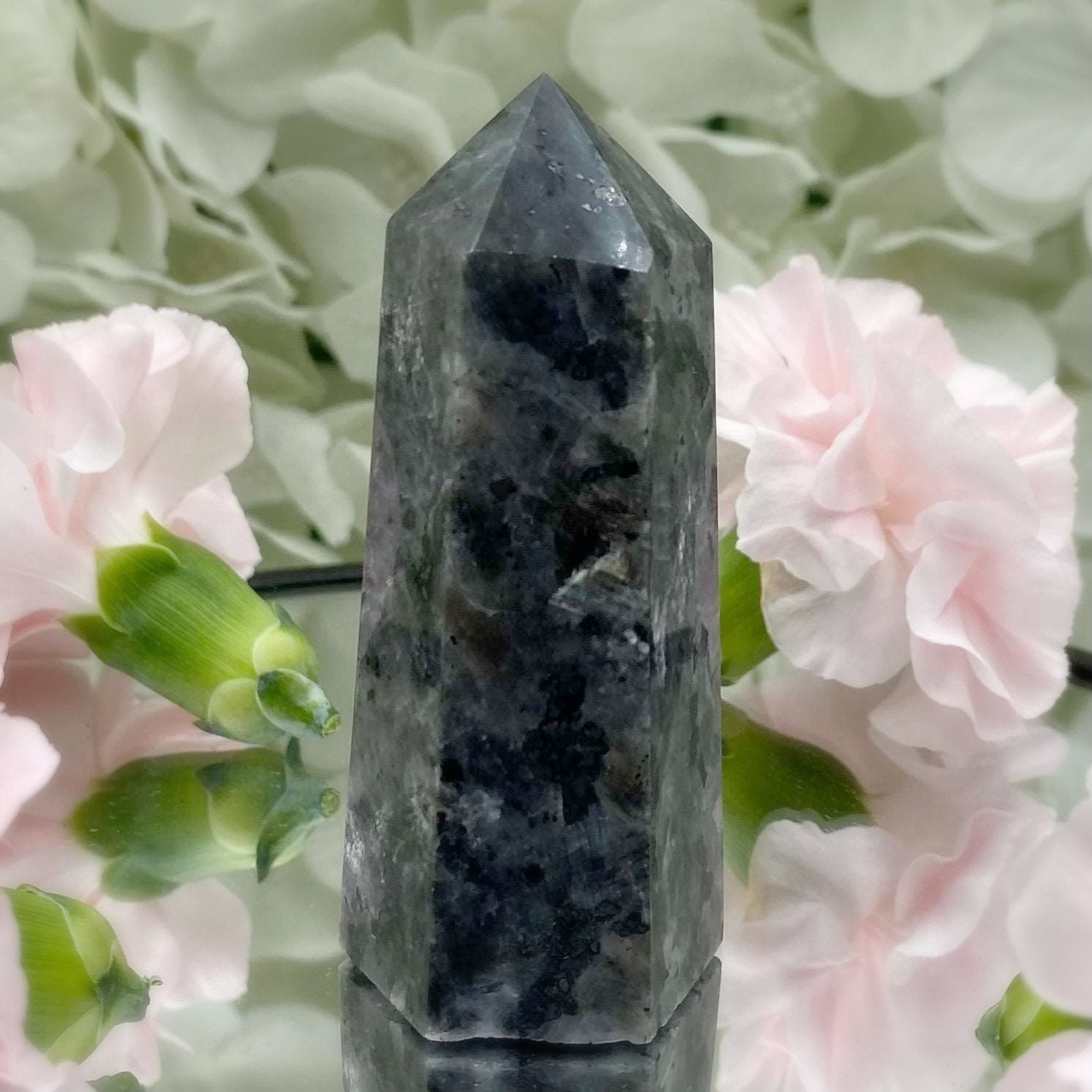 Larvikite Point 1- 7cm Crystals