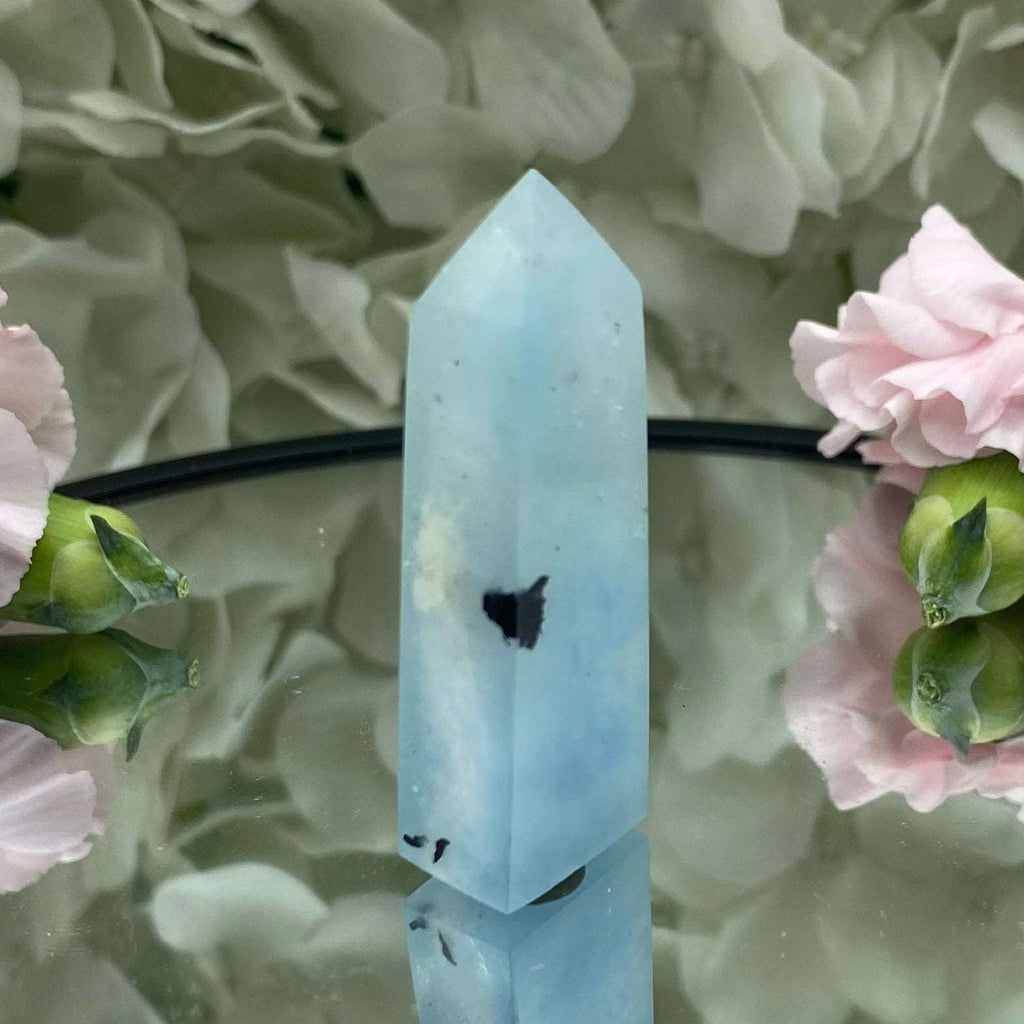 Aquamarine Point - Serenity & Intuition Crystals