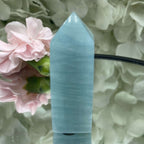 Aquamarine Point - Serenity & Intuition Crystals