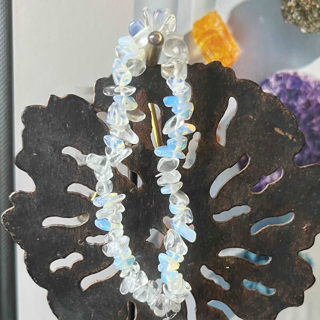 Crystal Chip Bracelets Opalite Crystals
