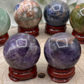 Crystal Spheres Amethyst Small- 3cm Crystals